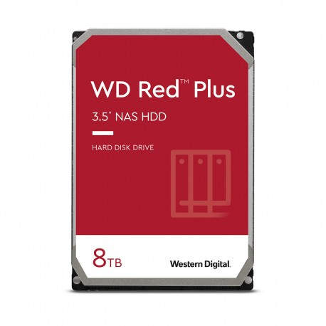 WESTERN DIGITAL - Western Digital Red Plus 3.5'' 8 TB Serial ATA III - WD80EFPX