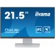 iiyama ProLite pantalla para PC 54,6 cm (21.5'') 1920 x 1080 Pixeles Full HD LCD Pantalla táctil Mesa Blanco