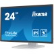 iiyama ProLite pantalla para PC 60,5 cm (23.8'') 1920 x 1080 Pixeles Full HD LCD Pantalla táctil Multi-usuario Blanco