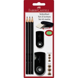 FABER-CASTELL - Faber-Castell 217097 lápiz de grafito 3 pieza(s) - 217097