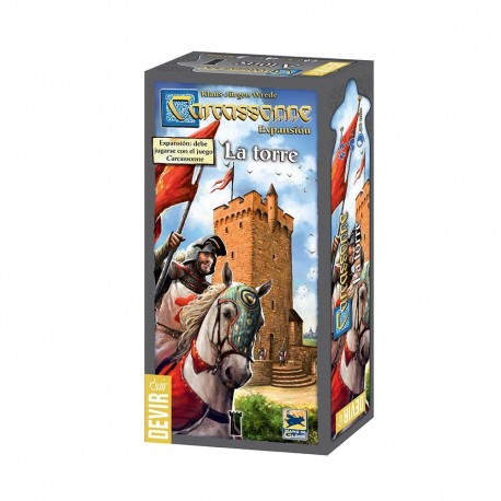 DEVIR - Juego de mesa devir carcassonne la torre - BGCARTO