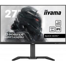 iiyama G-MASTER GB2745QSU-B1 pantalla para PC 68,6 cm (27'') 2560 x 1440 Pixeles 2K Ultra HD LED Negro