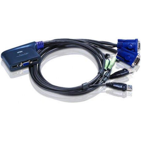 ATEN CS62US SWITCH KVM 2 PORT USB