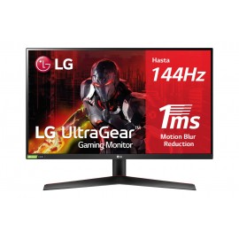 LG 27GN800P-B pantalla para PC 68,6 cm (27'') 2560 x 1440 Pixeles Quad HD LED Negro, Rojo