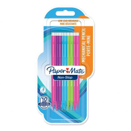 Papermate Non-Stop lápiz mecánico 0,7 mm HB 12 pieza(s)