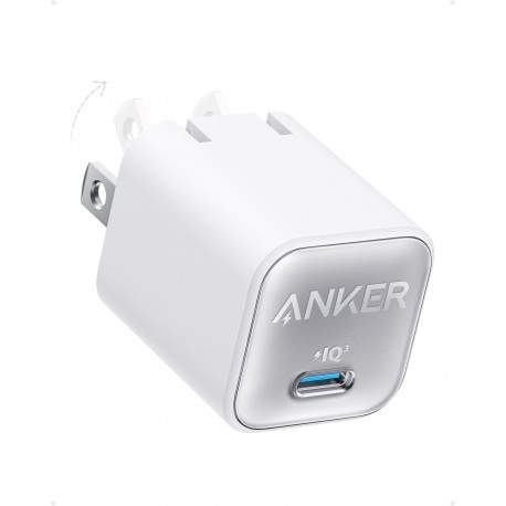 Anker 511 Nano 3 Universal Blanco Corriente alterna Carga rápida Interior