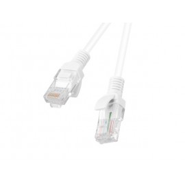 Lanberg PCU5-10CC-0100-W cable de red Blanco 1 m Cat5e U/UTP (UTP)