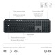 LOGITECH - Logitech MX Keys S teclado RF Wireless + Bluetooth Grafito - 920-011577
