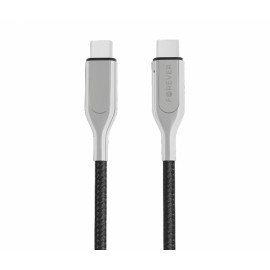 FOREVER - Forever GSM045668 cable USB 1,5 m USB C Gris, Blanco - gsm045668
