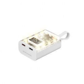 MARS GAMING - POWER BANK MPK-10K 10000mAh 22.5W BLANCO MARS GAMING - MPK10KW