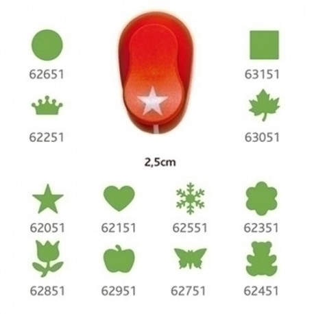 TALADRO GOMA EVA FIXO KIDS 2,5 HOJA