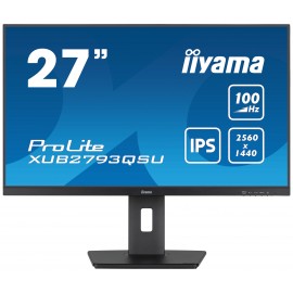 iiyama ProLite XUB2793QSU-B6 LED display 68,6 cm (27'') 2560 x 1440 Pixeles Quad HD Negro