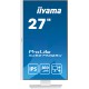iiyama ProLite XUB2792QSU-W6 pantalla para PC 68,6 cm (27'') 2560 x 1440 Pixeles Wide Quad HD LED Blanco