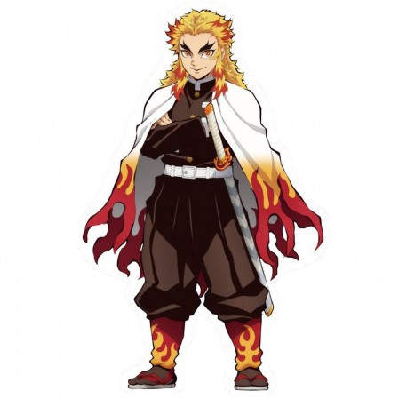 MADCOW ENTERTAINMENT - Lampara neon demon slayer kimetsu no yaiba rengoku 40 cm - SD811750