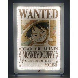 MADCOW ENTERTAINMENT - Lampara led neon teknofun madcow entertainment wanted one piece luffy 40 cm - SD811642