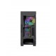 Nfortec NF-CS-KRATERX-B carcasa de ordenador Midi Tower Negro
