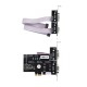 StarTech.com Tarjeta Serie PCI Express de 4 Puertos DB9 - Serial RS232/RS422/RS485