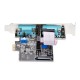 StarTech.com Tarjeta Serie PCIe de 2 Puertos - Tarjeta Serial PCI Express de 2 Puertos