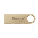 Kingston Technology DataTraveler SE9 G3 unidad flash USB 64 GB USB tipo A 3.2 Gen 1 (3.1 Gen 1) Oro