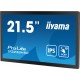 iiyama PROLITE Pizarra de caballete digital 55,9 cm (22'') LED 600 cd / m² Full HD Negro Pantalla táctil