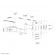 Neomounts by Newstar soporte de poste para TV