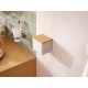 TESA BABOO Beige, Blanco Plástico Organizador de baño