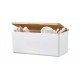 TESA BABOO Beige, Blanco Plástico Organizador de baño