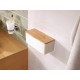 TESA BABOO Beige, Blanco Plástico Organizador de baño