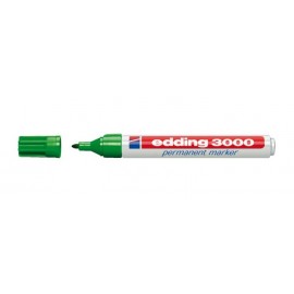 EDDING - Edding 3000 marcador permanente Verde 10 pieza(s) - 4-3000004