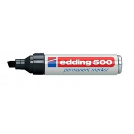 EDDING - Edding 500 marcador permanente Negro 10 pieza(s) - 4-500001