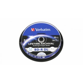 VERBATIM - Verbatim MDISC BD-R DL 50 GB 10 pieza(s) - 43847