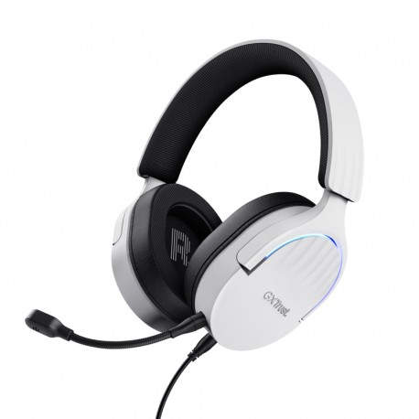 TRUST - Trust GXT 490 FAYZO Auriculares Alámbrico Diadema Motocicleta USB tipo A Negro, Blanco - 25302