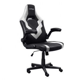 TRUST - Trust GXT 703W RIYE Silla para videojuegos universal Negro, Blanco - 25130