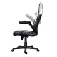 TRUST - Trust GXT 703W RIYE Silla para videojuegos universal Negro, Blanco - 25130
