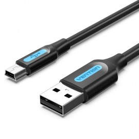 VENTION - Vention Cable USB 2.0 COMBG/ USB Macho - MiniUSB Macho/ 1.5m/ Negro - COMBG
