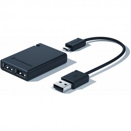 3DCONNEXION - 3Dconnexion 3DX-700051 hub de interfaz USB 2.0 Negro - 3dx-700051