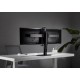 GEMBIRD - Gembird MS-D2-01 soporte para monitor 68,6 cm (27'') Negro Escritorio - ms-d2-01