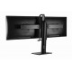 GEMBIRD - Gembird MS-D2-01 soporte para monitor 68,6 cm (27'') Negro Escritorio - ms-d2-01
