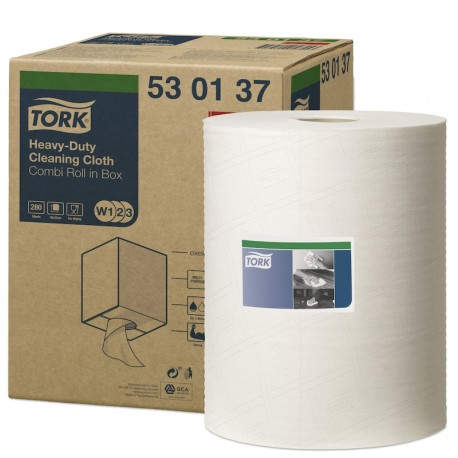 TORK - Tork 530137 trapo para limpiar Papel Blanco 1 pieza(s) - 530137