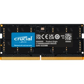 CRUCIAL  - Crucial SORAM D5 5200 48GB CL46 - 48 GB módulo de memoria 1 x 48 GB DDR5 5600 MHz ECC - ct48g56c46s5