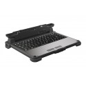 Getac GDKBUL teclado para móvil Negro, Plata Pogo pin Inglés de EE. UU.