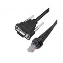 Honeywell CBL-020-500-C00 Negro 9.5m RS-232 DB9 cable de serie