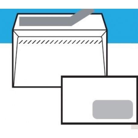 SOBRE SAM 110x220 BCO.90g OP.VD C/500