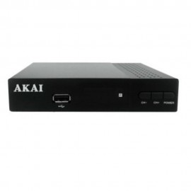 Receptor tdt hd akai dvb - t2 h.265 zap266kh