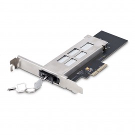 StarTech.com Tarjeta PCIe x4 a SSD NVMe M.2 - Rack Móvil Backplane con Bandeja