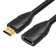 Vention Cable Alargador HDMI VAA-B06-B100/ HDMI Macho - HDMI Hembra/ 1m/ Negro
