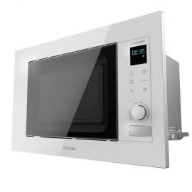 Cecotec 01384 microondas Integrado Microondas con grill 21 L 1200 W Blanco