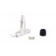 Equip 121161 conector RJ-45 Negro, Blanco