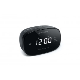 Muse M-155CR despertador Reloj despertador digital Negro