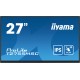 iiyama ProLite T2755MSC-B1 pantalla para PC 68,6 cm (27'') 1920 x 1080 Pixeles Full HD LED Pantalla táctil Mesa Negro